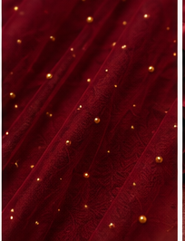 Maroon lehenga